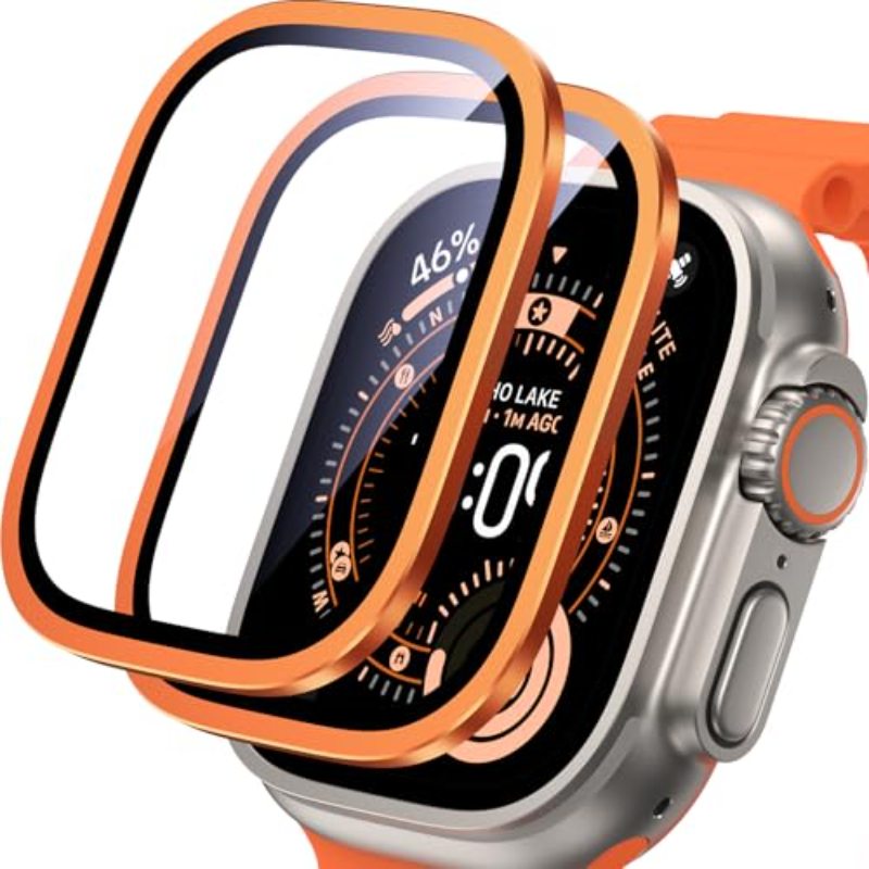 Smartwatch Straps & Accessories - 2PCS Vidro Temperado Metálico HD para