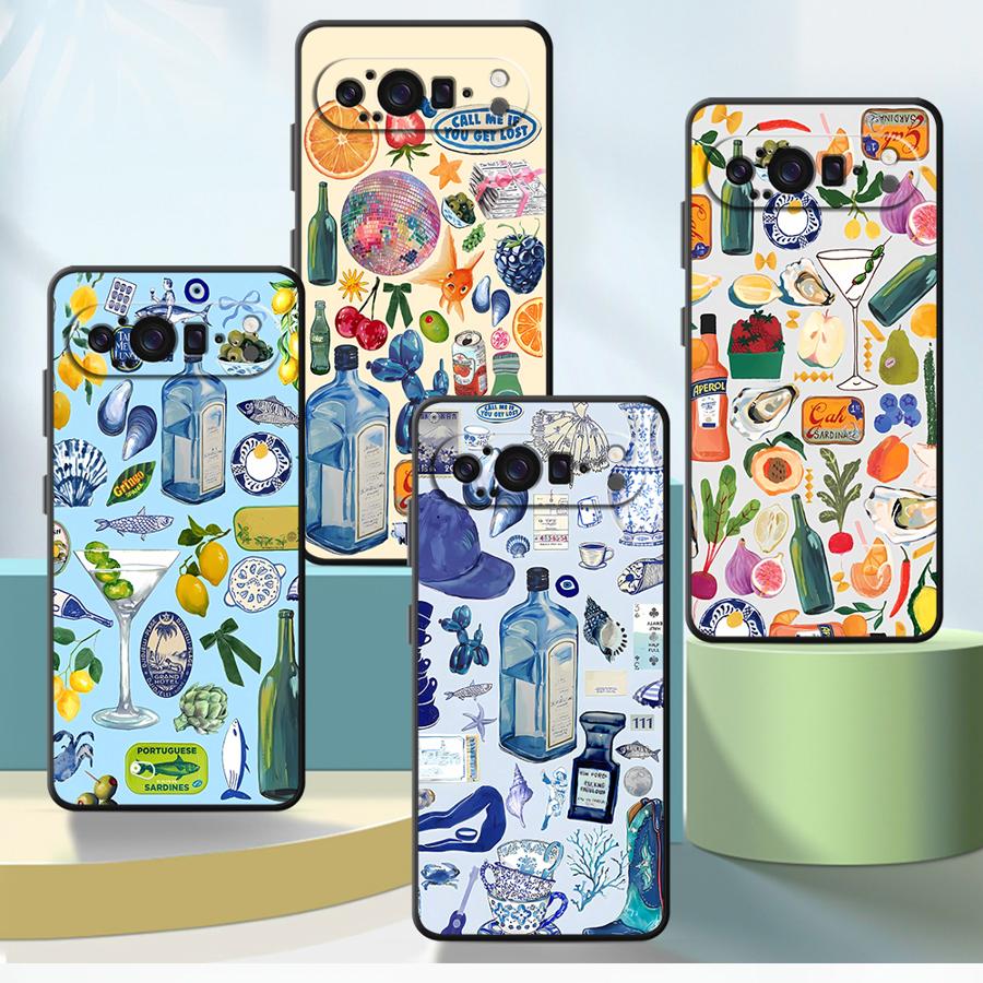 Google Pixel 8A - Capa de Telefone com Cenário de