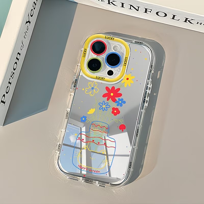 Apple Iphone 15 Pro Max - Capa de Celular Espelhada com Design