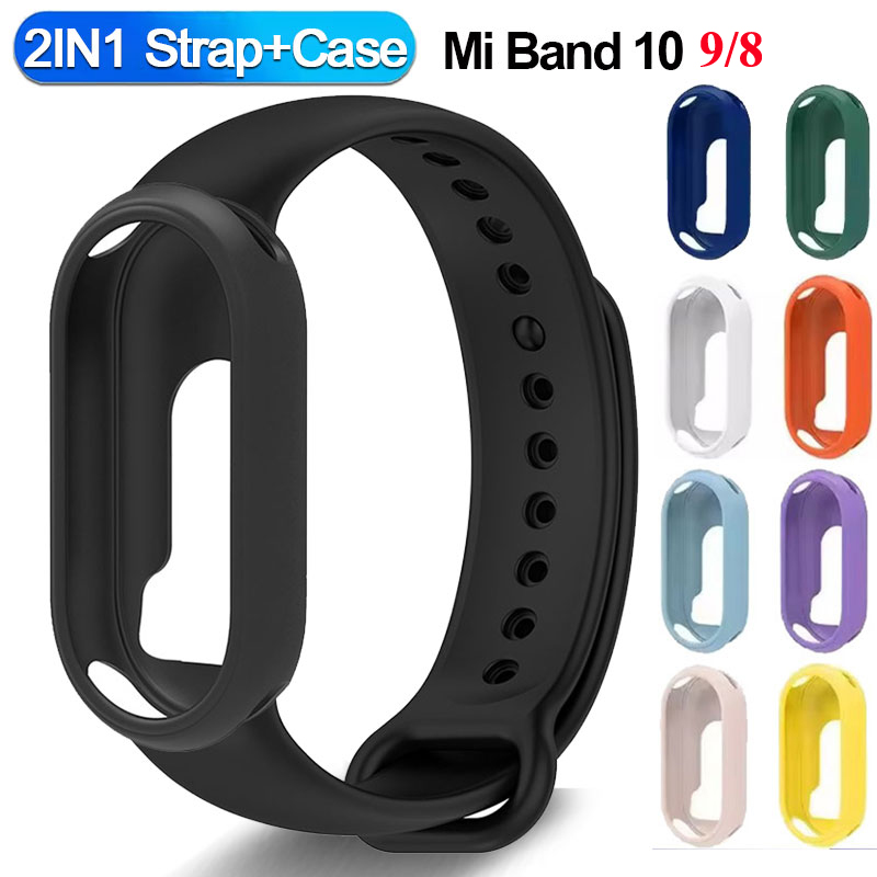 Silicone Band Replacement - Pulseira de silicone + capa de