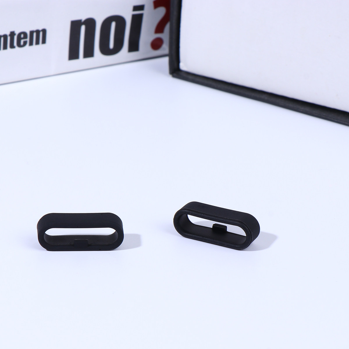 Silicone Band Replacement - Anéis de fixação para pulseiras de
