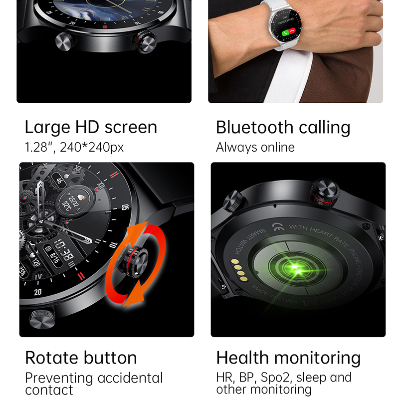 Relógio Inteligente Bluetooth  - Smartwatch Custom avaliação e preço