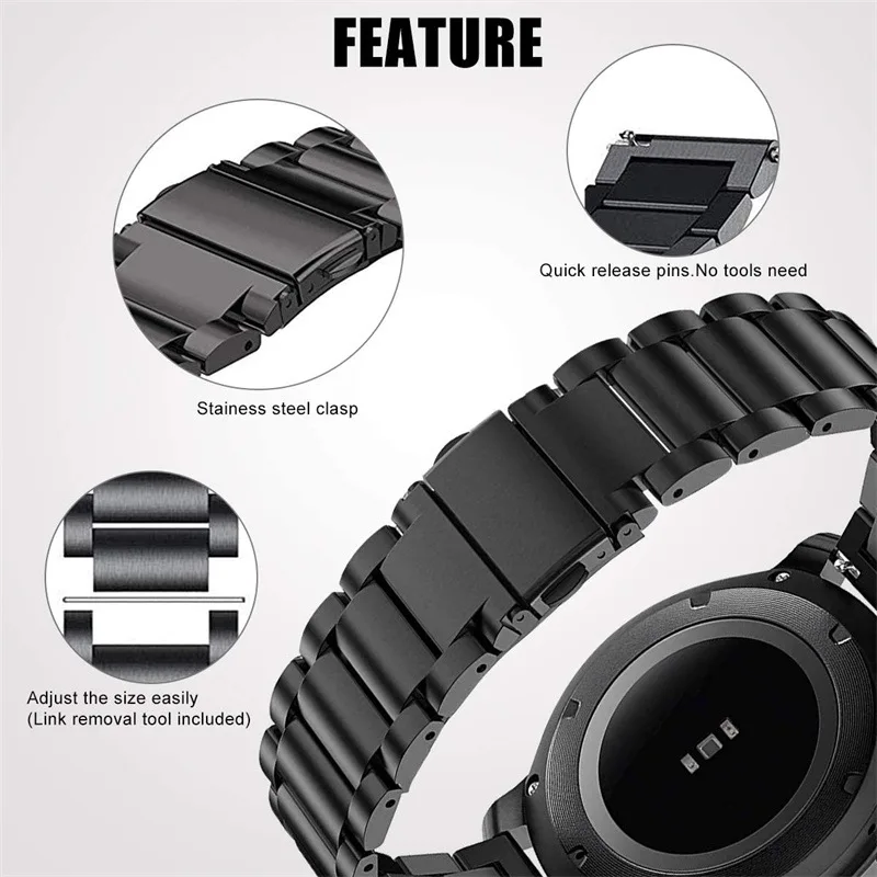 Pulseira de Metal Ativa Mi Wat - Xiaomi Smartwatch S3 Accessories avaliação e preço