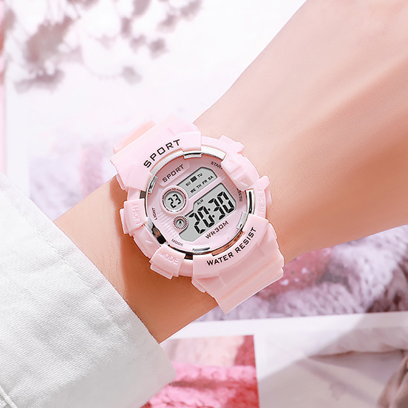 Moda crianças relógios luminos - Smartwatch Touch avaliação e preço