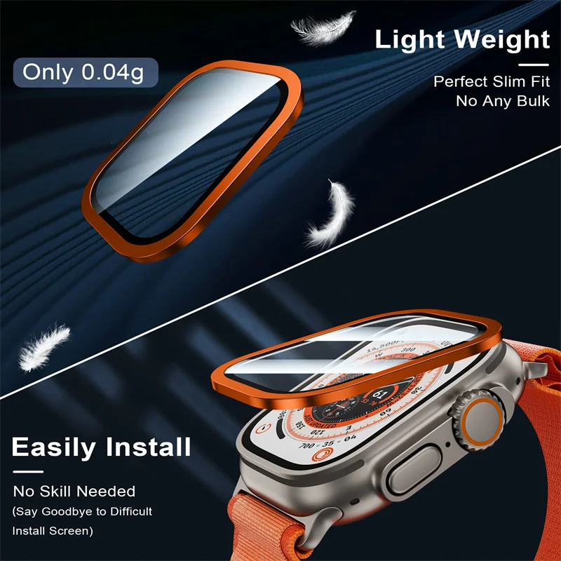 Vidro temperado para apple wat - Smartwatch Straps & Accessories avaliação e preço