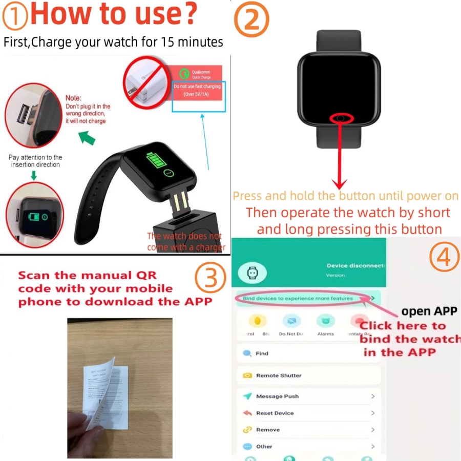 Relógio inteligente para homen - Silicone Band Replacement avaliação e preço