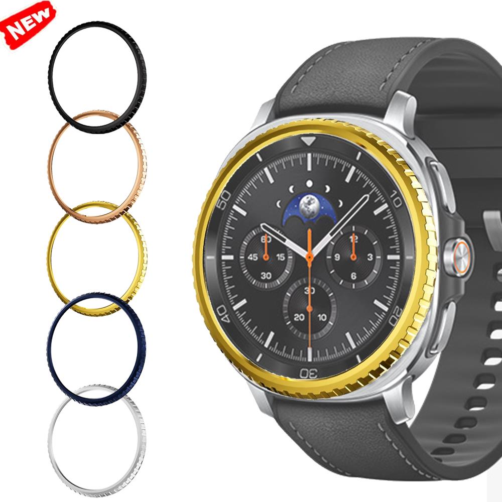 Capa de moldura de metal para  - Samsung Smartwatch Accessories avaliação e preço