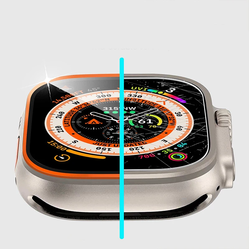 Vidro temperado para apple wat - Smartwatch Straps & Accessories avaliação e preço