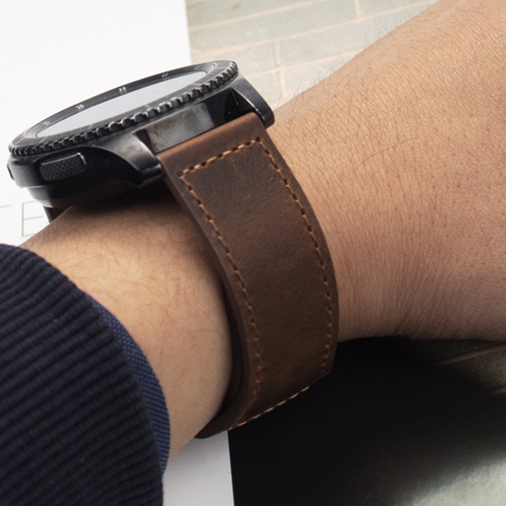 Pulseira de relógio de couro g - Smartwatch Accessories Shop avaliação e preço