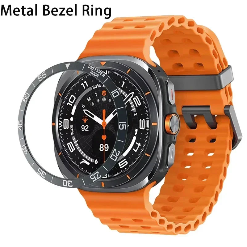 Capa de metal moldura anel cas - Samsung Smartwatch Accessories avaliação e preço