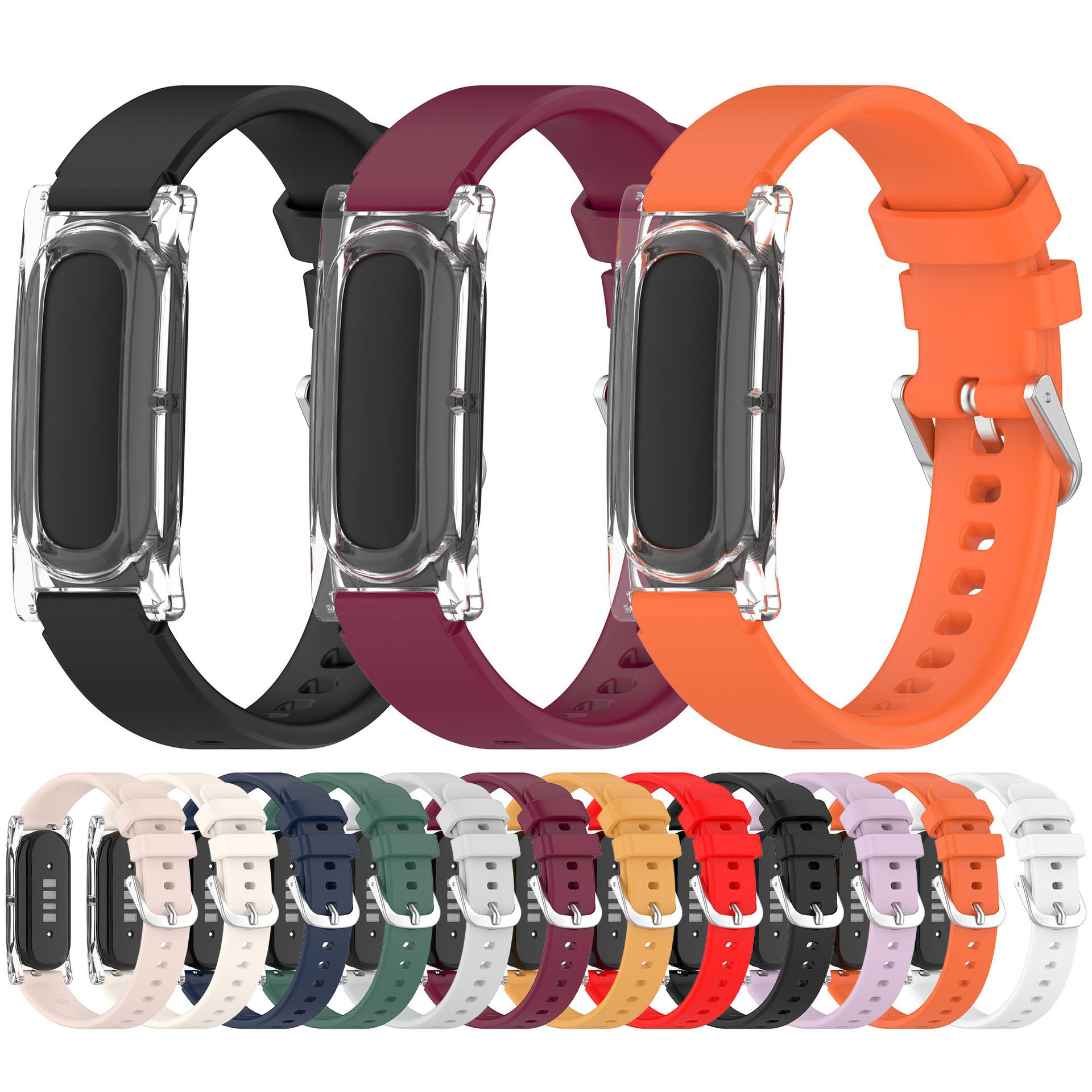 Pulseira de silicone compatíve - Silicone Band Replacement avaliação e preço